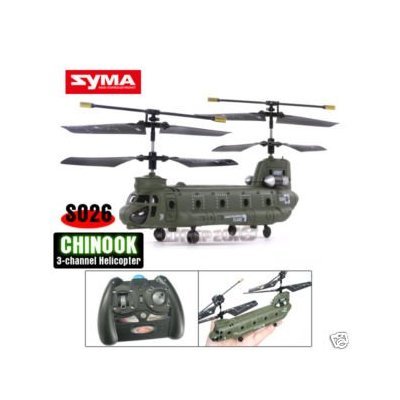 AmazingRC.com » 3-Ch Indoor RC Chinook Helicopter